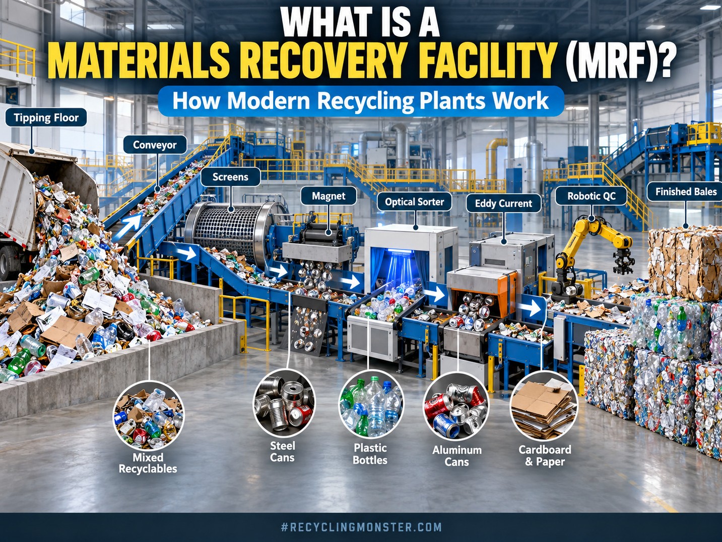 What Is a Materials Recovery Facility (MRF)? How Modern Recycling Plants Work