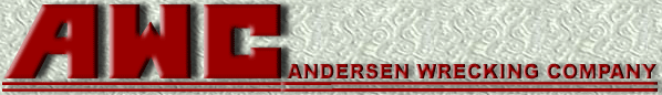 Anderson wrecking company