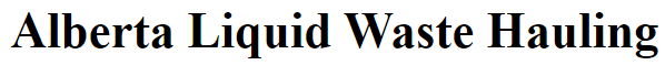 Alberta Liquid Waste Hauling