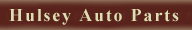 Hulsey Auto Parts