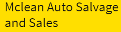Mclean Auto Salvage and Sales